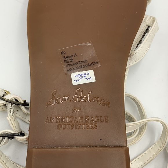 Sam Edelman for American Eagle Beaded Gladiator Sandals Size 8 - Picture 12 of 14